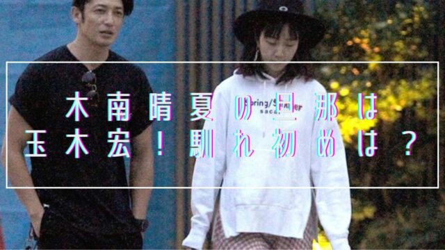 木南晴夏の旦那は玉木宏！馴れ初めはドラマで子供は一人！離婚危機の噂も！